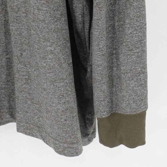 Harley Davidson sweatshirt Men's 5XL Performance Long Sleeve Heather Gray vented - Picture 2 of 12